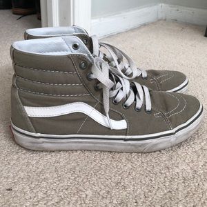 Women’s high top Vans shoes